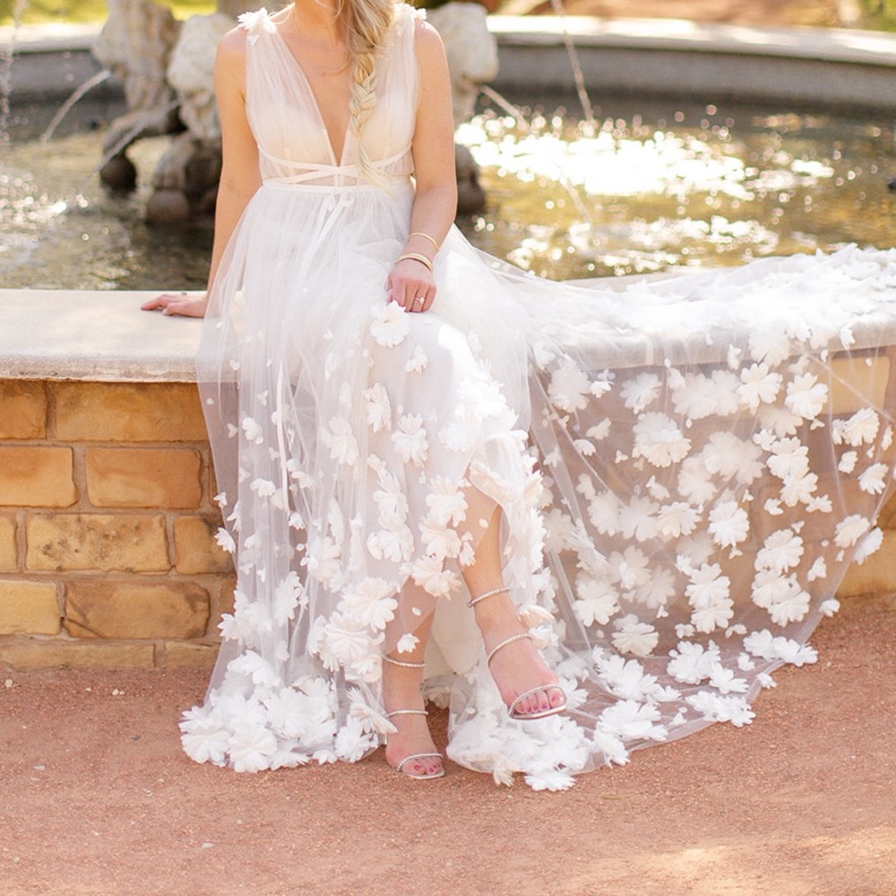 Marchesa Notte bridal Wedding Gown “Kyla” as seen on Barcelona & Italian runway